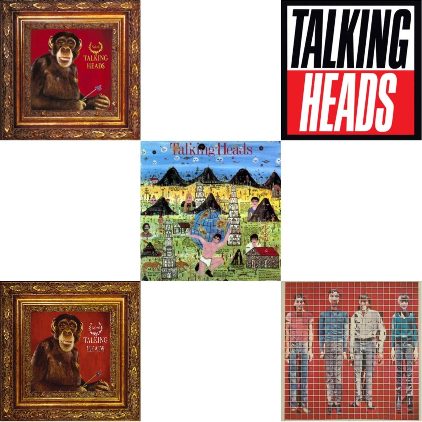 This is a 5 LP Vinyl SKU bundle.
1.This LP Vinyl is brand new.Format: LP VinylMusic Style: New WaveThis item's title is: More Songs About Buildings & FoodArtist: Talking HeadsLabel: RHINO/WARNER BROS.Barcode: 081227963583Release Date: 11/5/2013
2.This LP Vinyl is brand new.