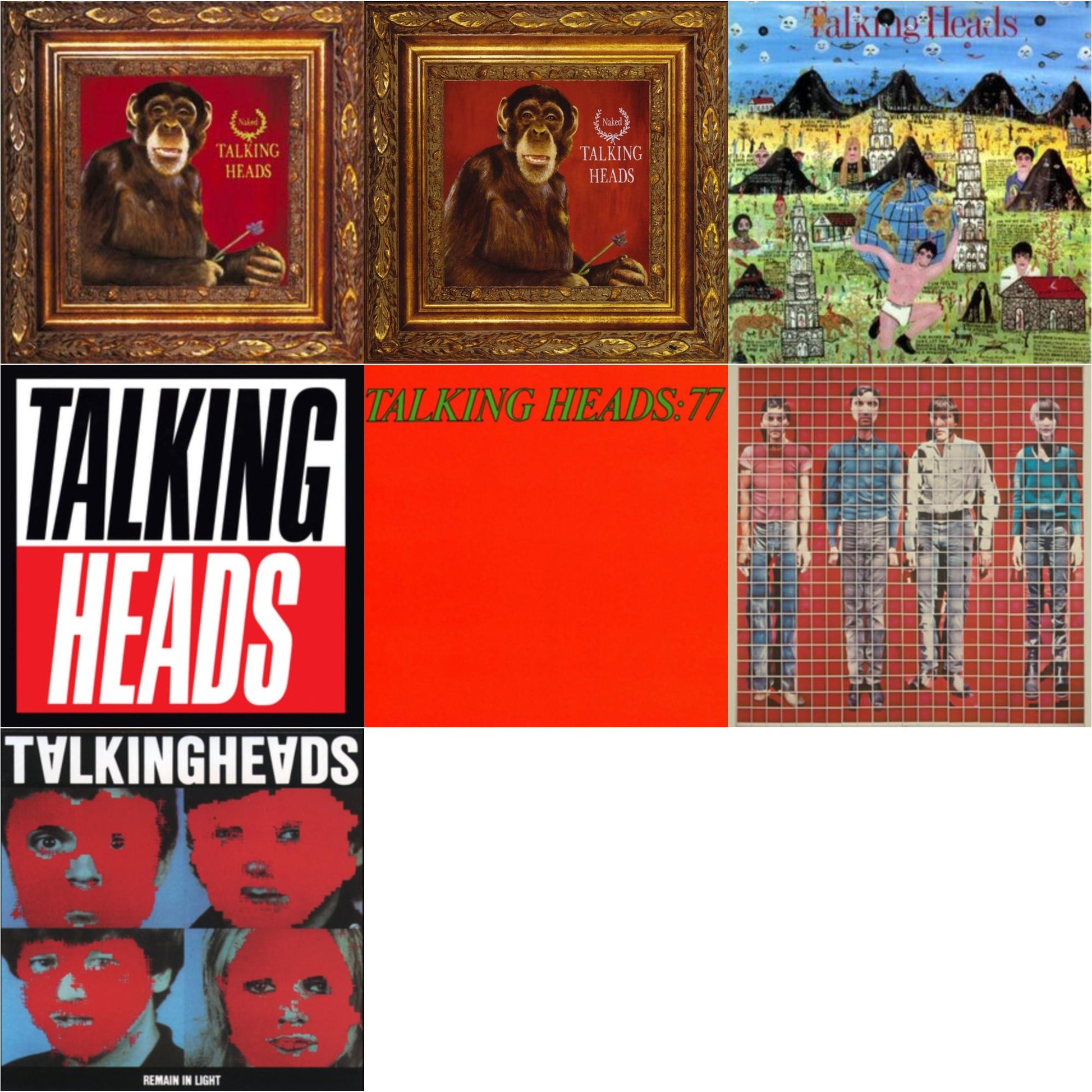 This is a 7 LP Vinyl SKU bundle.
1.This LP Vinyl is brand new.Format: LP VinylMusic Style: Art RockThis item's title is: Remain In LightArtist: Talking HeadsLabel: SireBarcode: 081227080211Release Date: 4/1/2013
2.This LP Vinyl is brand new.