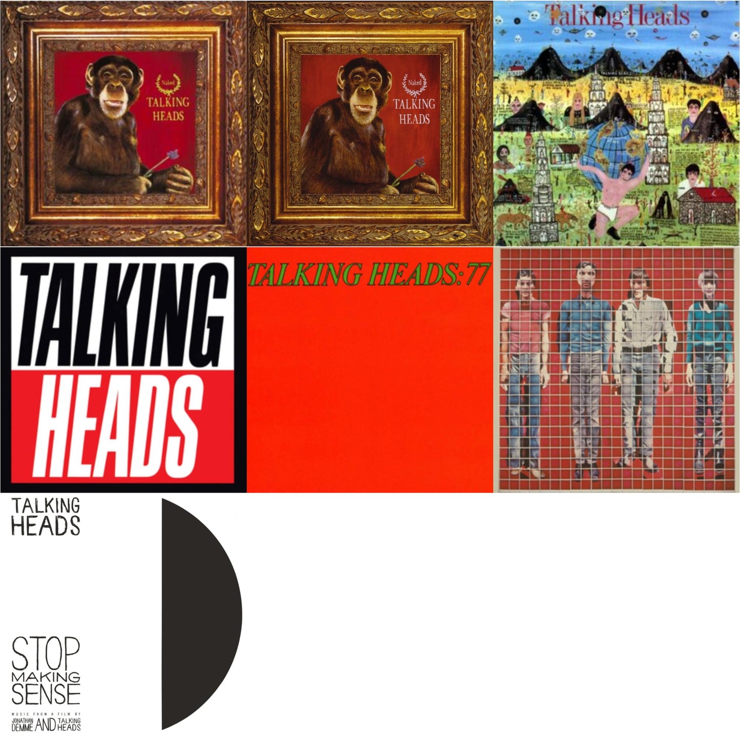 This is a 7 LP Vinyl SKU bundle.
1.This LP Vinyl is brand new.Format: LP VinylMusic Style: New WaveThis item's title is: More Songs About Buildings & FoodArtist: Talking HeadsLabel: RHINO/WARNER BROS.Barcode: 081227963583Release Date: 11/5/2013
2.This LP Vinyl is brand new.