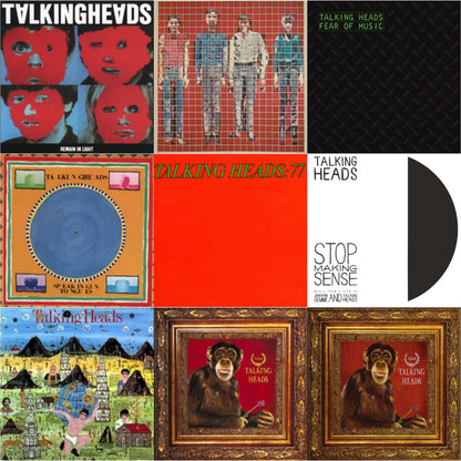 This is a 9 LP Vinyl SKU bundle.
1.This LP Vinyl is brand new.Format: LP VinylMusic Style: Art RockThis item's title is: Remain In LightArtist: Talking HeadsLabel: SireBarcode: 081227080211Release Date: 4/1/2013
2.This LP Vinyl is brand new.