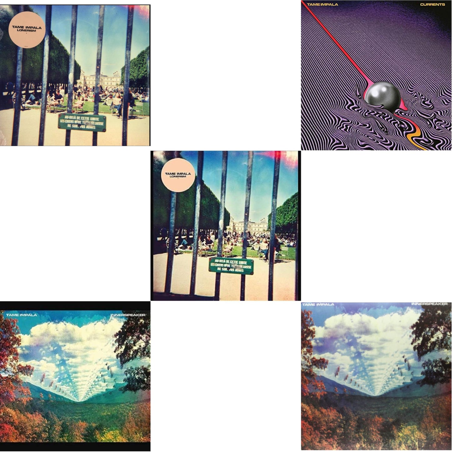 Lonerism & Innerspeaker & Lonerism & Currents & Innerspeaker