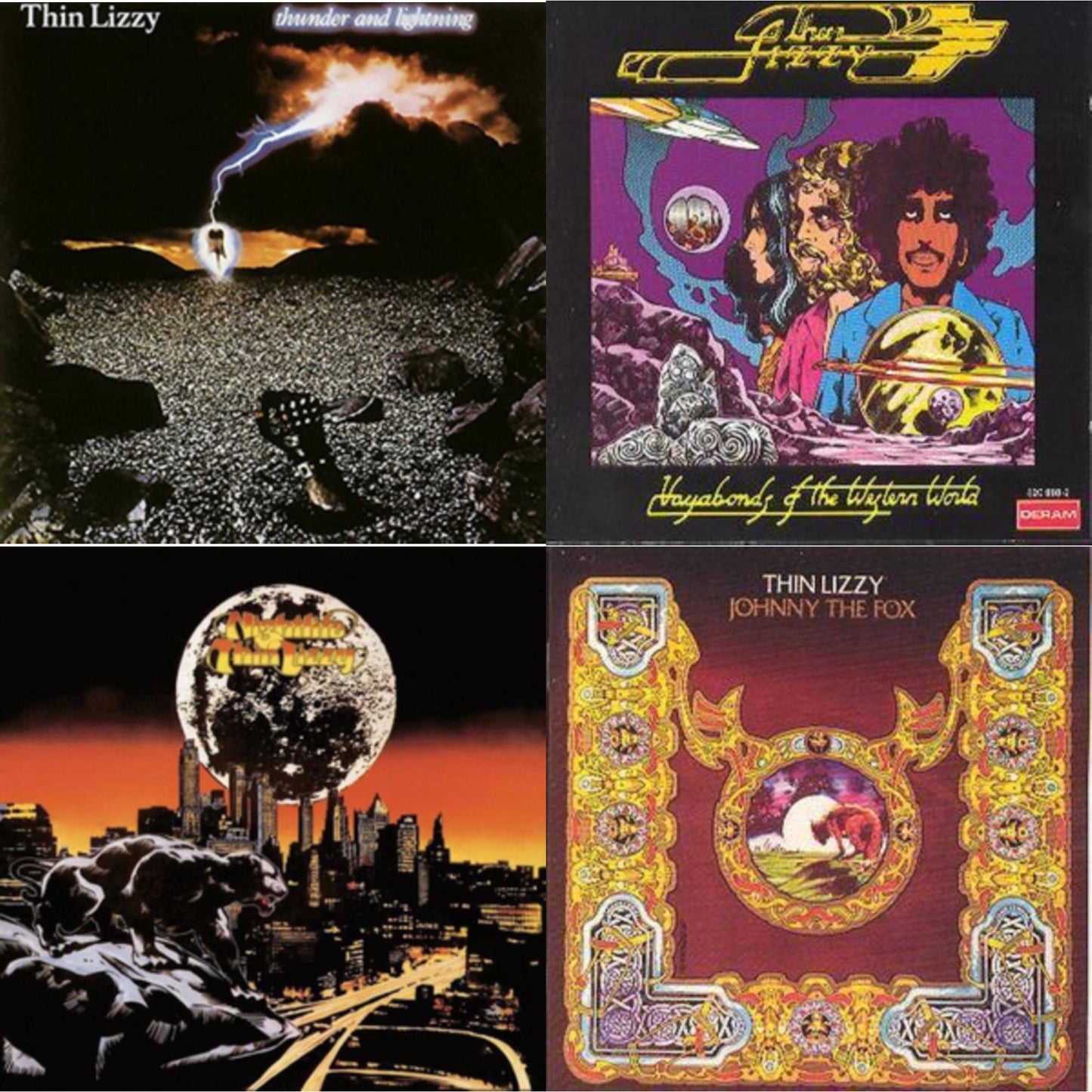 Thunder & Lightning & Vagabonds Of The Western World & Night Life & Johnny The Fox (Remastered)