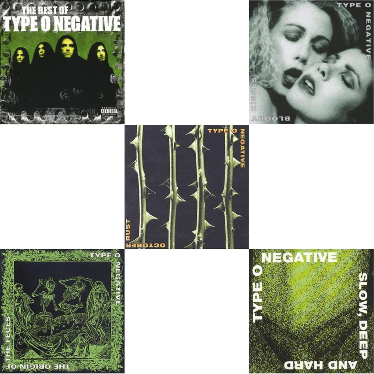 Best Of Type O Negative & Origin Of The Feces & October Rust & Bloody Kisses & Slow Deep & Hard
