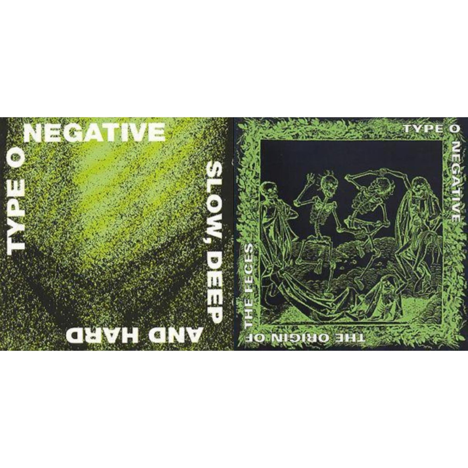 This is a 2 CD SKU bundle.
1.This CD is brand new.Format: CDMusic Style: Hip HopThis item's title is: Slow Deep & HardArtist: Type O NegativeBarcode: 016861931322Release Date: 12/30/1996
2.This CD is brand new.