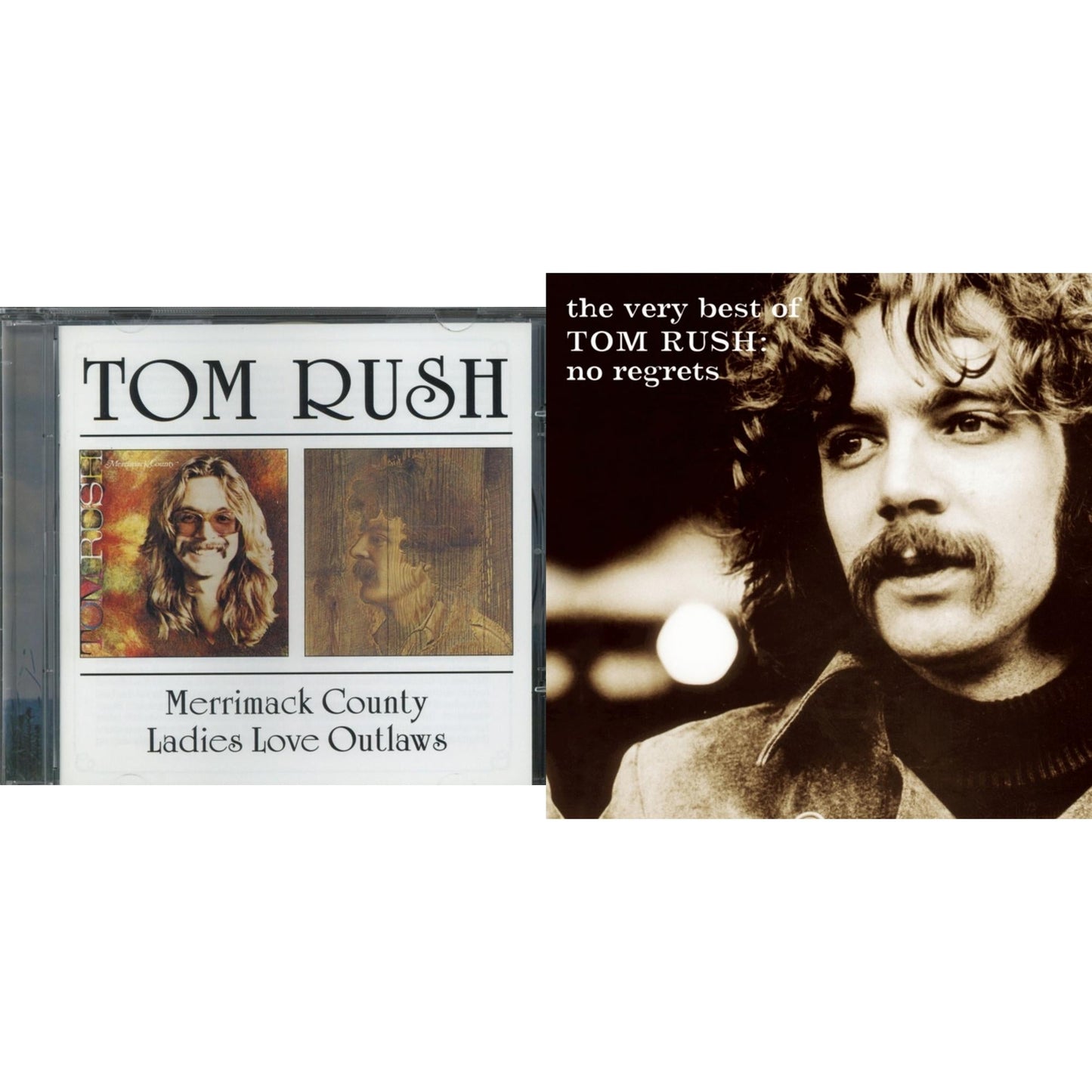 This is a 2 CD SKU bundle.
1.This CD is brand new.Format: CDMusic Style: CountryThis item's title is: Merrimack County / Ladies Love Outlaws (Remastered)Artist: Tom RushBarcode: 5017261205148Release Date: 1/29/2001
2.This CD is brand new.