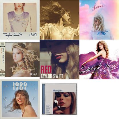 This is a 8 CD SKU bundle.
1.This CD is brand new.Format: CDMusic Style: CountryThis item's title is: FearlessArtist: Taylor SwiftLabel: Big Machine RecordsBarcode: 4988005724175Release Date: 10/24/2012
2.This CD is brand new.