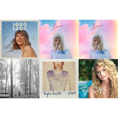 This is a 6 CD SKU bundle.
1.This CD is brand new.Format: CDMusic Style: VocalThis item's title is: Folklore (X)Artist: Taylor SwiftLabel: REPUBLICBarcode: 602435034805Release Date: 8/7/2020
2.This CD is brand new.