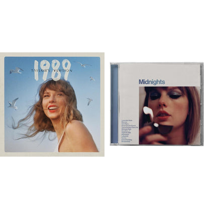 This is a 2 CD SKU bundle.
1.This CD is brand new.Format: CDMusic Style: Synth-popThis item's title is: 1989 (Taylor's Version)Artist: Taylor SwiftLabel: TAYLOR SWIFT / REPUBLIC RECORDBarcode: 602455976567Release Date: 10/27/2023
2.This CD is brand new.