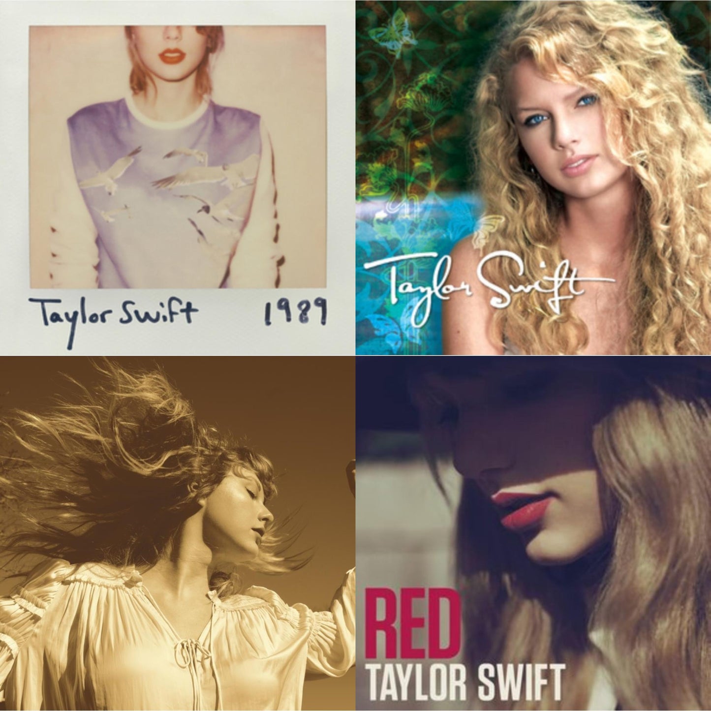 This is a 4 CD SKU bundle.
1.This CD is brand new.Format: CDMusic Style: Rock & RollThis item's title is: Fearless (Taylor's Version) (2CD)Artist: Taylor SwiftBarcode: 602435845098Release Date: 4/9/2021
2.This CD is brand new.