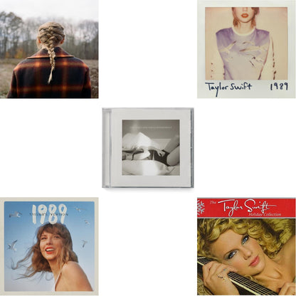 This is a 5 CD SKU bundle.
1.This CD is brand new.Format: CDThis item's title is: Evermore (Edited)Artist: Taylor SwiftLabel: Republic RecordsBarcode: 602435649009Release Date: 12/18/2020
2.This CD is brand new.