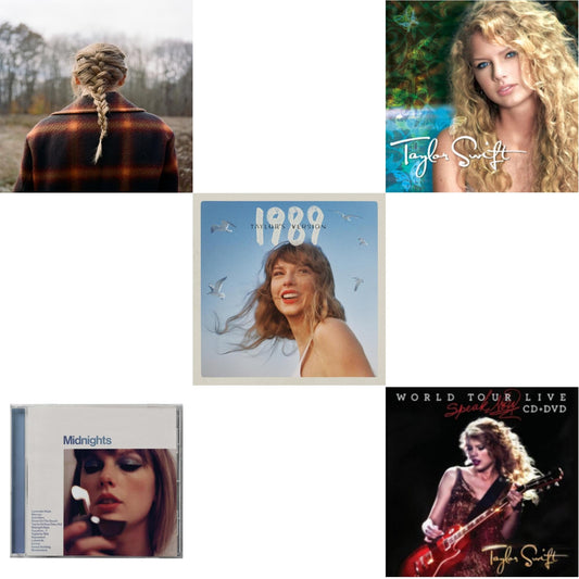 This is a 5 CD SKU bundle.
1.This CD is brand new.Format: CDThis item's title is: Evermore (Edited)Artist: Taylor SwiftLabel: Republic RecordsBarcode: 602435649009Release Date: 12/18/2020
2.This CD is brand new.