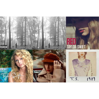 This is a 6 CD SKU bundle.
1.This CD is brand new.Format: CDMusic Style: VocalThis item's title is: Folklore (Edited)Artist: Taylor SwiftLabel: REPUBLICBarcode: 602435034799Release Date: 8/7/2020
2.This CD is brand new.