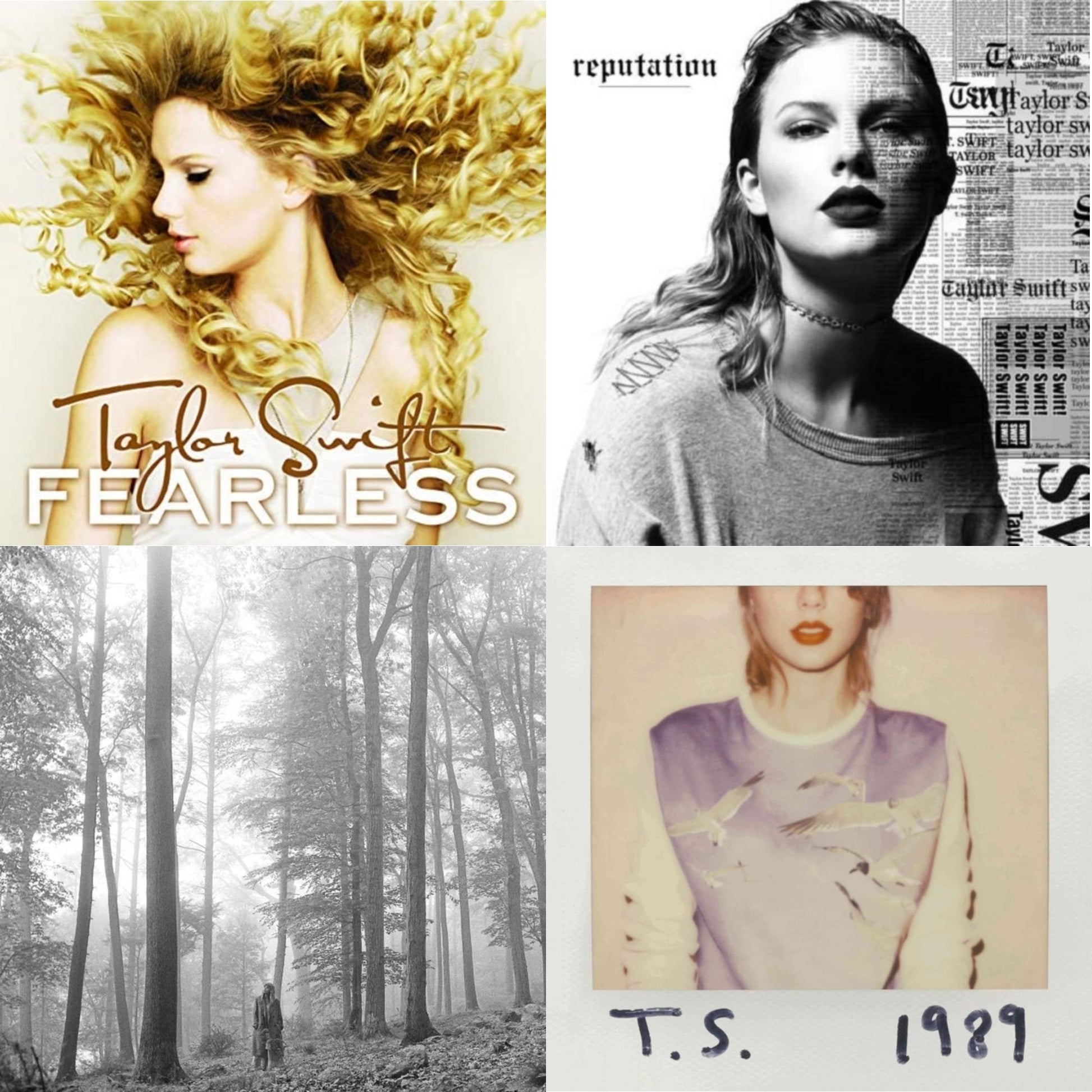 This is a 4 CD SKU bundle.
1.This CD is brand new.Format: CDMusic Style: VocalThis item's title is: Folklore (Edited)Artist: Taylor SwiftLabel: REPUBLICBarcode: 602435034799Release Date: 8/7/2020
2.This CD is brand new.