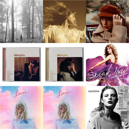 This is a 9 CD SKU bundle.
1.This CD is brand new.Format: CDMusic Style: VocalThis item's title is: Folklore (Edited)Artist: Taylor SwiftLabel: REPUBLICBarcode: 602435034799Release Date: 8/7/2020
2.This CD is brand new.