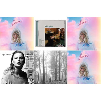 This is a 6 CD SKU bundle.
1.This CD is brand new.Format: CDMusic Style: VocalThis item's title is: Folklore (Edited)Artist: Taylor SwiftLabel: REPUBLICBarcode: 602435034799Release Date: 8/7/2020
2.This CD is brand new.