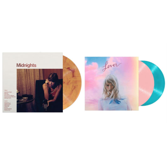 Midnights (X) (Blood Moon LP Vinyl) & Lover