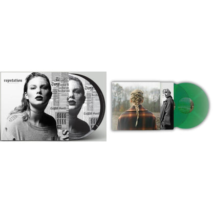 This is a 2 LP Vinyl SKU bundle.
1.This LP Vinyl is brand new.Format: LP VinylMusic Style: Alternative RockThis item's title is: Evermore (Green Vinyl/2LP)Artist: Taylor SwiftLabel: Republic RecordsBarcode: 602435651279Release Date: 5/28/2021
2.This LP Vinyl is brand new.