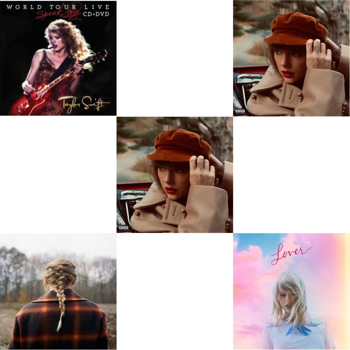 This is a 5 CD SKU bundle.
1.This CD is brand new.Format: CDMusic Style: Alternative RockThis item's title is: Evermore (X)Artist: Taylor SwiftLabel: REPUBLICBarcode: 602435648583Release Date: 12/18/2020
2.This CD is brand new.
