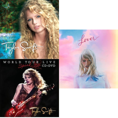 This is a 3 CD SKU bundle.
1.This CD is brand new.Format: CDMusic Style: CountryThis item's title is: Taylor SwiftArtist: Taylor SwiftLabel: Big Machine RecordsBarcode: 602517874695Release Date: 8/3/2009
2.This CD is brand new.