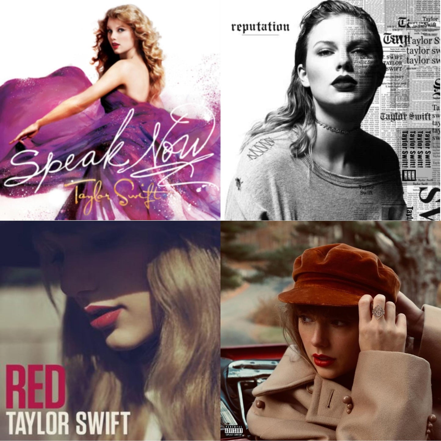 This is a 4 CD SKU bundle.
1.This CD is brand new.Format: CDMusic Style: BalladThis item's title is: Red (Taylor's Version) (Edited) (2CD)Artist: Taylor SwiftLabel: REPUBLICBarcode: 602438737635Release Date: 11/12/2021
2.This CD is brand new.