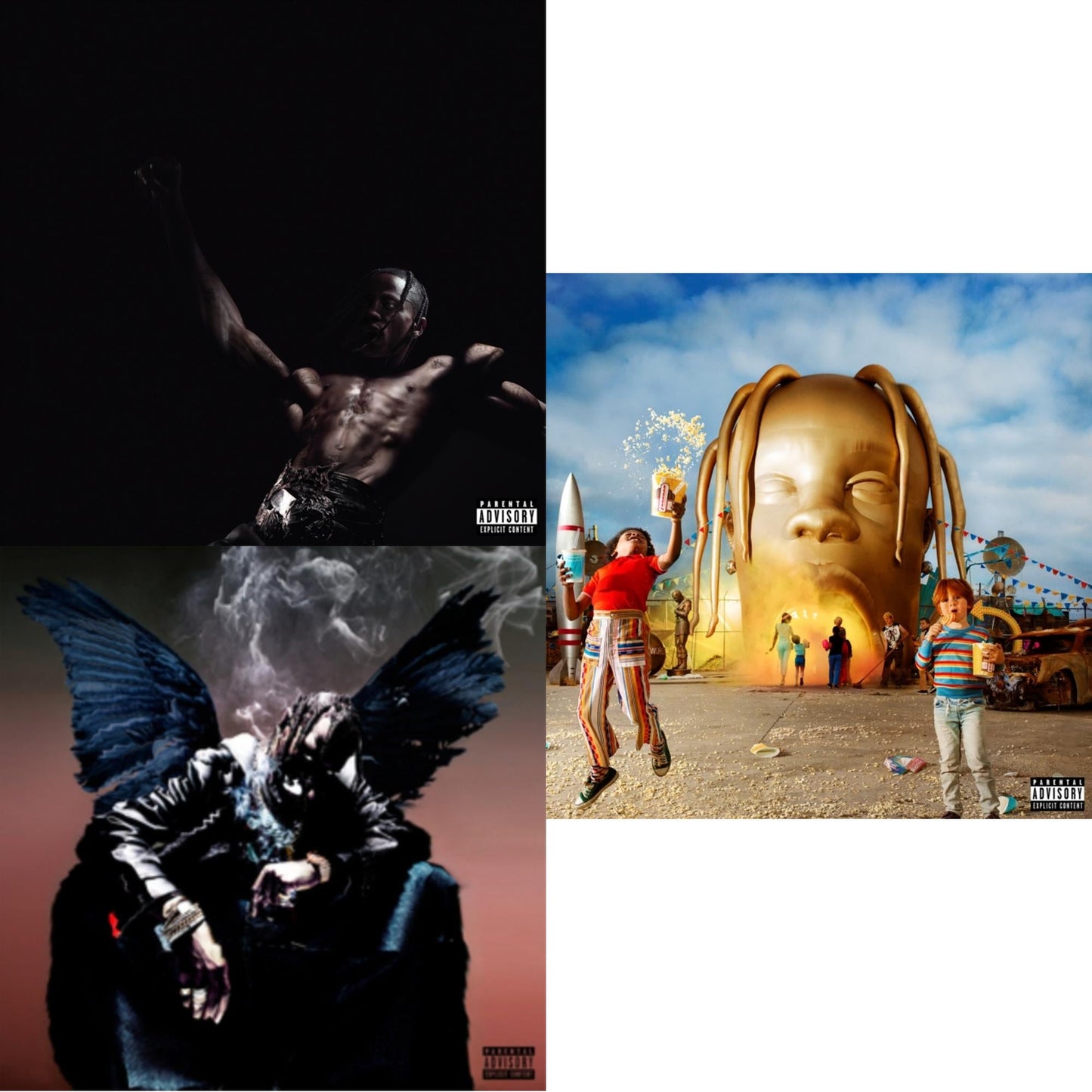 This is a 3 CD SKU bundle.
1.This CD is brand new.Format: CDMusic Style: TrapThis item's title is: Utopia (X)Artist: Travis ScottLabel: EPICBarcode: 196588460326Release Date: 8/18/2023
2.This CD is brand new.