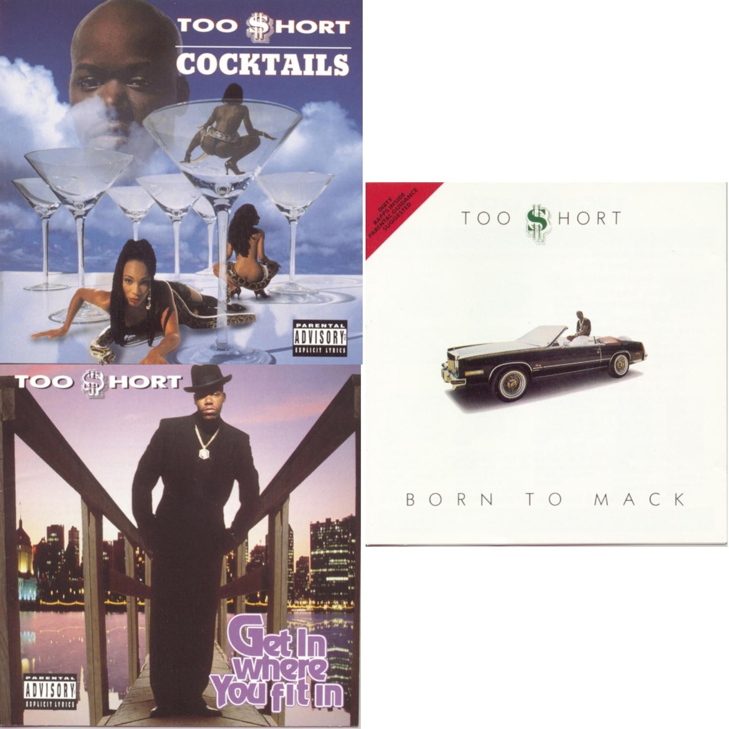 This is a 3 CD SKU bundle.
1.This CD is brand new.Format: CDMusic Style: TechnoThis item's title is: CocktailsArtist: Too $HortLabel: LEGACYBarcode: 012414155320Release Date: 1/24/1995
2.This CD is brand new.