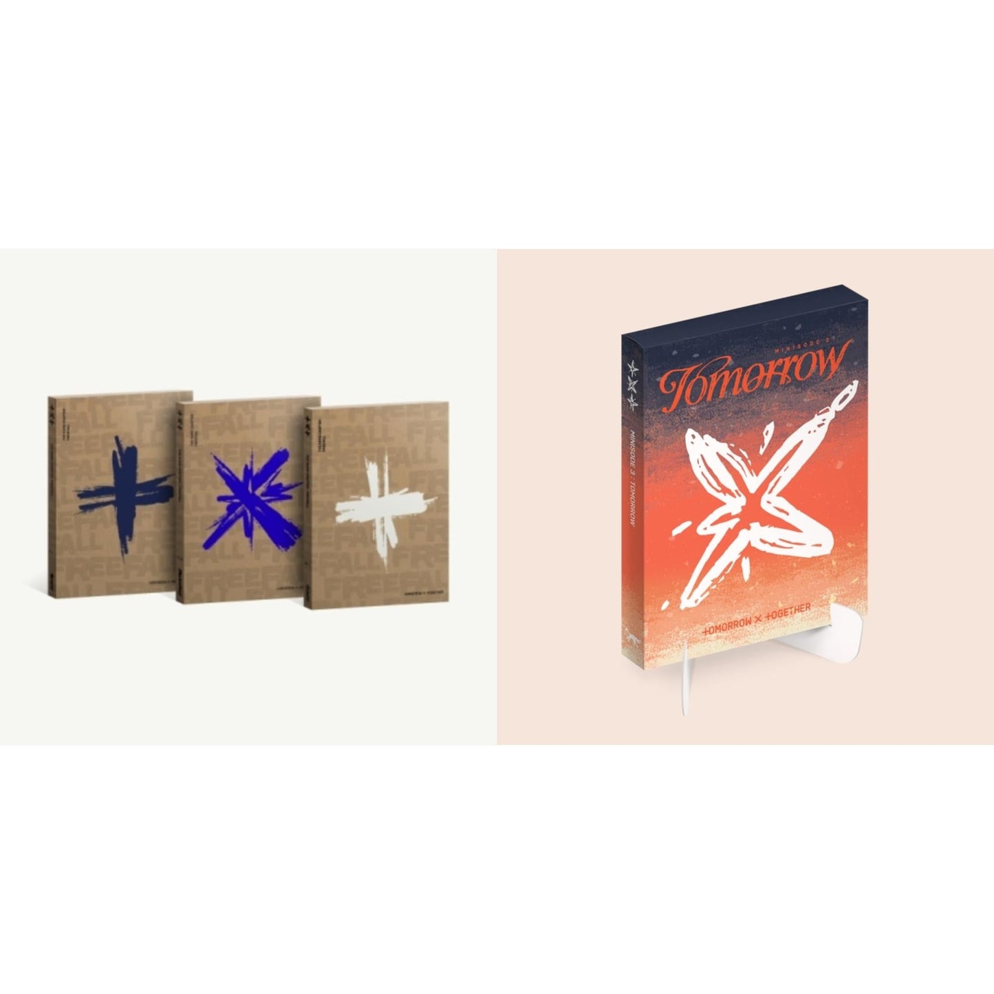 This is a 2 CD SKU bundle.
1.This CD is brand new.Format: CDThis item's title is: Minisode 3: Tomorrow (Light Ver.)Artist: Tomorrow X TogetherBarcode: 196922819773Release Date: 4/5/2024
2.This CD is brand new.Format: CDThis item's title is: Freefall (Reality/Melacholy/Clarity Ver.