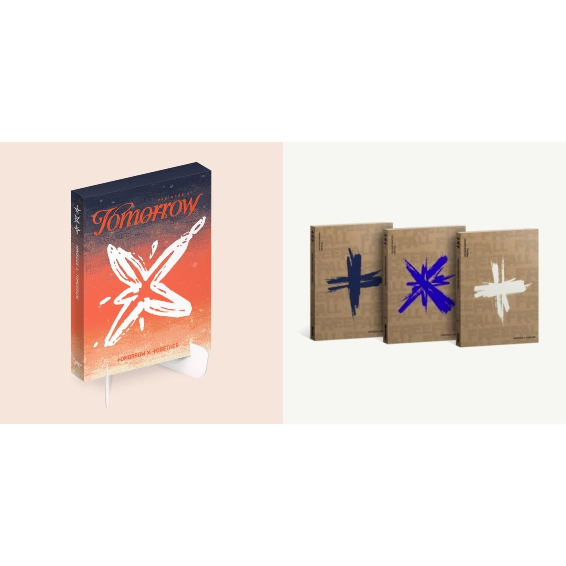 This is a 2 CD SKU bundle.
1.This CD is brand new.Format: CDThis item's title is: Minisode 3: Tomorrow (Light Ver.)Artist: Tomorrow X TogetherBarcode: 196922819773Release Date: 4/5/2024
2.This CD is brand new.Format: CDThis item's title is: Freefall (Reality/Melacholy/Clarity Ver.