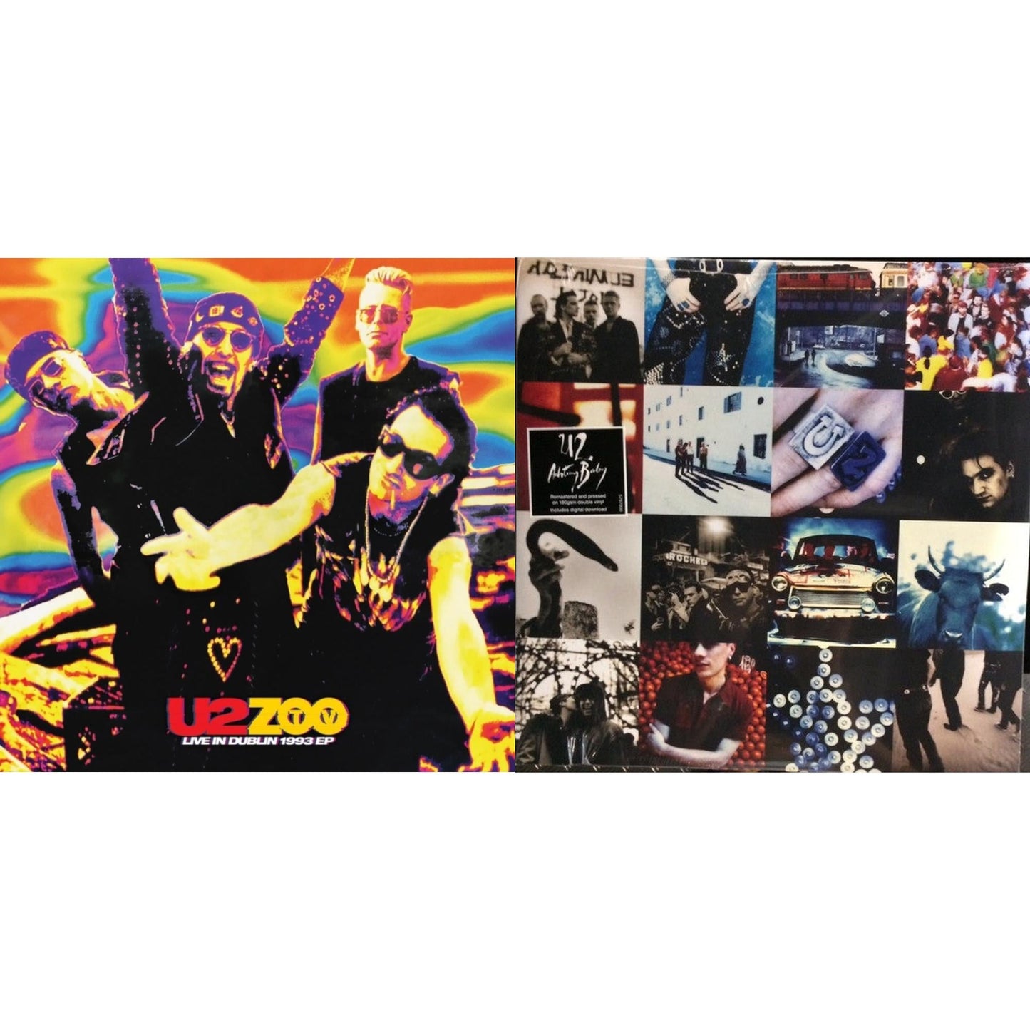 Zoo Tv: Live In Dublin 1993 (Ep) & Achtung Baby (180G/2 LP)