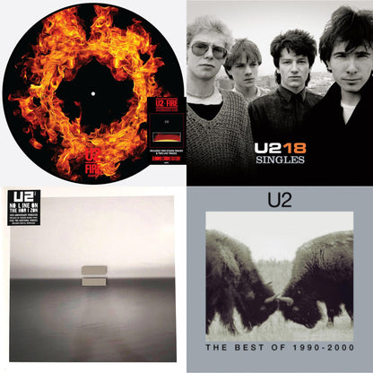 Fire (40Th Anniversary Edition/Picture Disc) & U218 Singles & No Line On The Horizon (2 LP) & Best Of 1990-2000 (2LP)