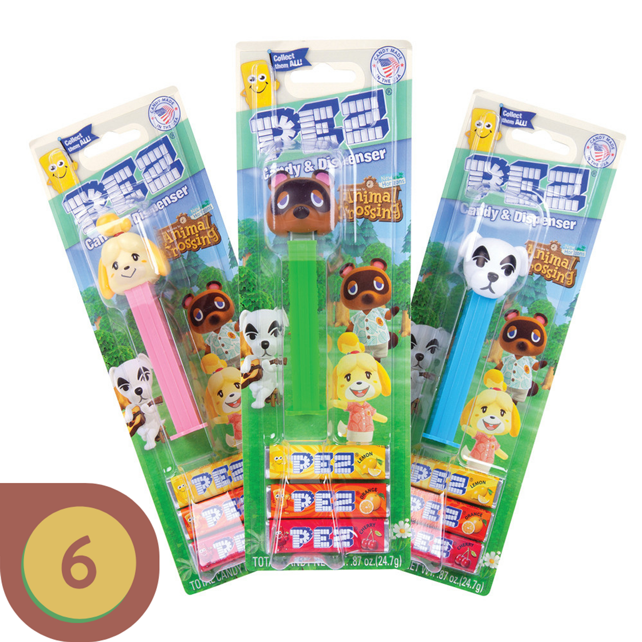 PEZ - PEZ: Animal Crossing - Blister Pack Assorted Display (6)
