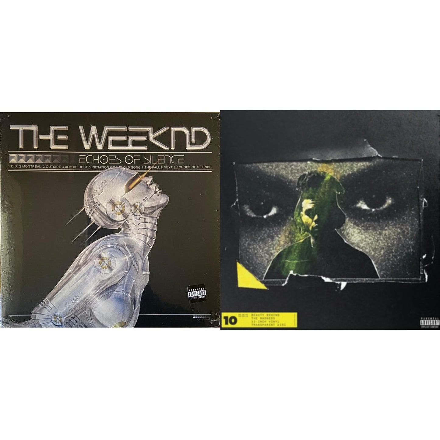 Echoes Of Silence (Alternate Cover Vinyl/2LP) & Beauty Behind The Madness (X) (10Th Anniversary) (Transparent Vinyl/2LP)