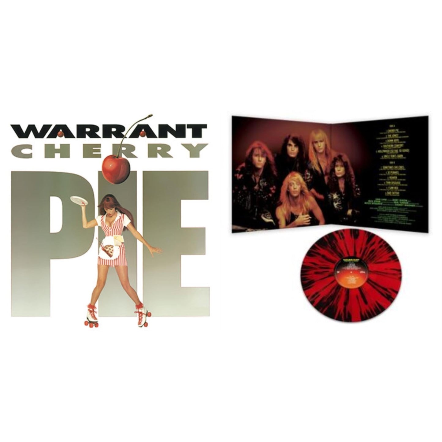 Cherry Pie (Yellow LP Vinyl/180G) & Greatest & Latest (Red & Black Splatter LP Vinyl)