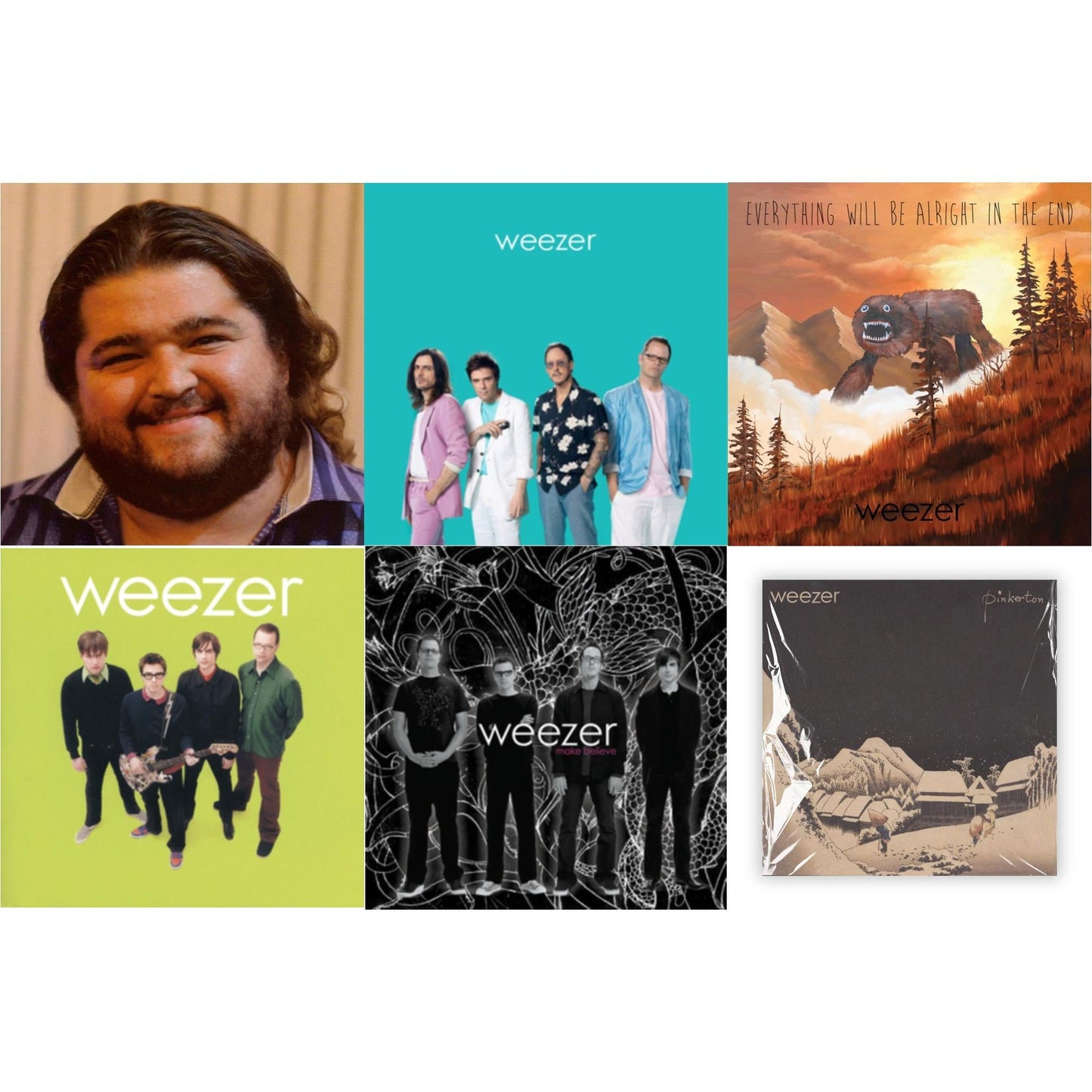 Hurley & Weezer: Teal Album & Everything Will Be Alright In The End & Weezer (Green Album) & Make Believe & Weezer (Red Album)