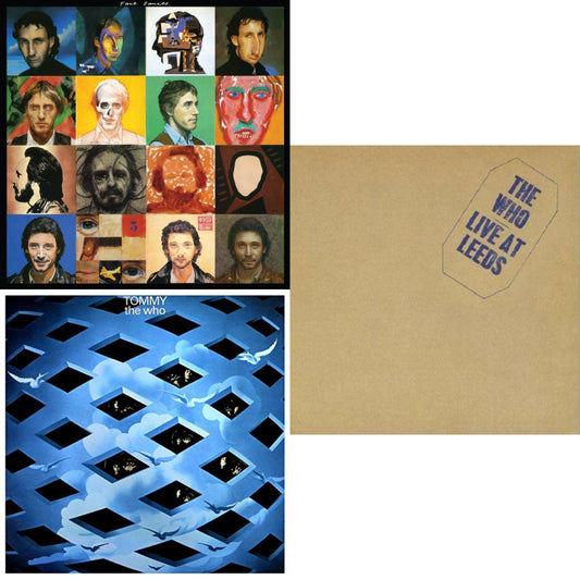Face Dances (2LP/Color Vinyl) & Tommy & Live At Leeds