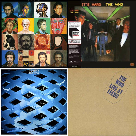 Face Dances (2LP/Color Vinyl) & It's Hard (40Th An/2LP/Orange & Yellow Vinyl/Half-Speed)(Rsd) & Tommy & Live At Leeds