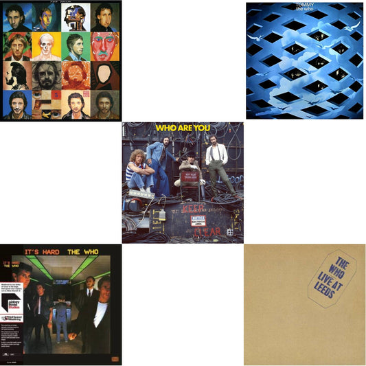 Face Dances (2LP/Color Vinyl) & It's Hard (40Th An/2LP/Orange & Yellow Vinyl/Half-Speed)(Rsd) & Who Are You (Half-Speed) & Tommy & Live At Leeds