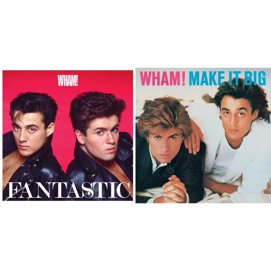 Wham! - Fantastic & Make It Big - LP Vinyl Bundle