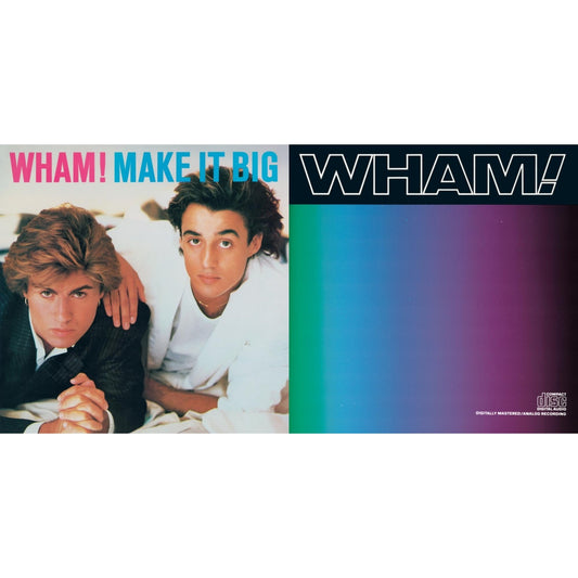 This is a 2 CD SKU bundle.
1.This CD is brand new.Format: CDMusic Style: Synth-popThis item's title is: Make It BigArtist: WhamLabel: SMGBarcode: 887254825524Release Date: 8/27/2012
2.This CD is brand new.