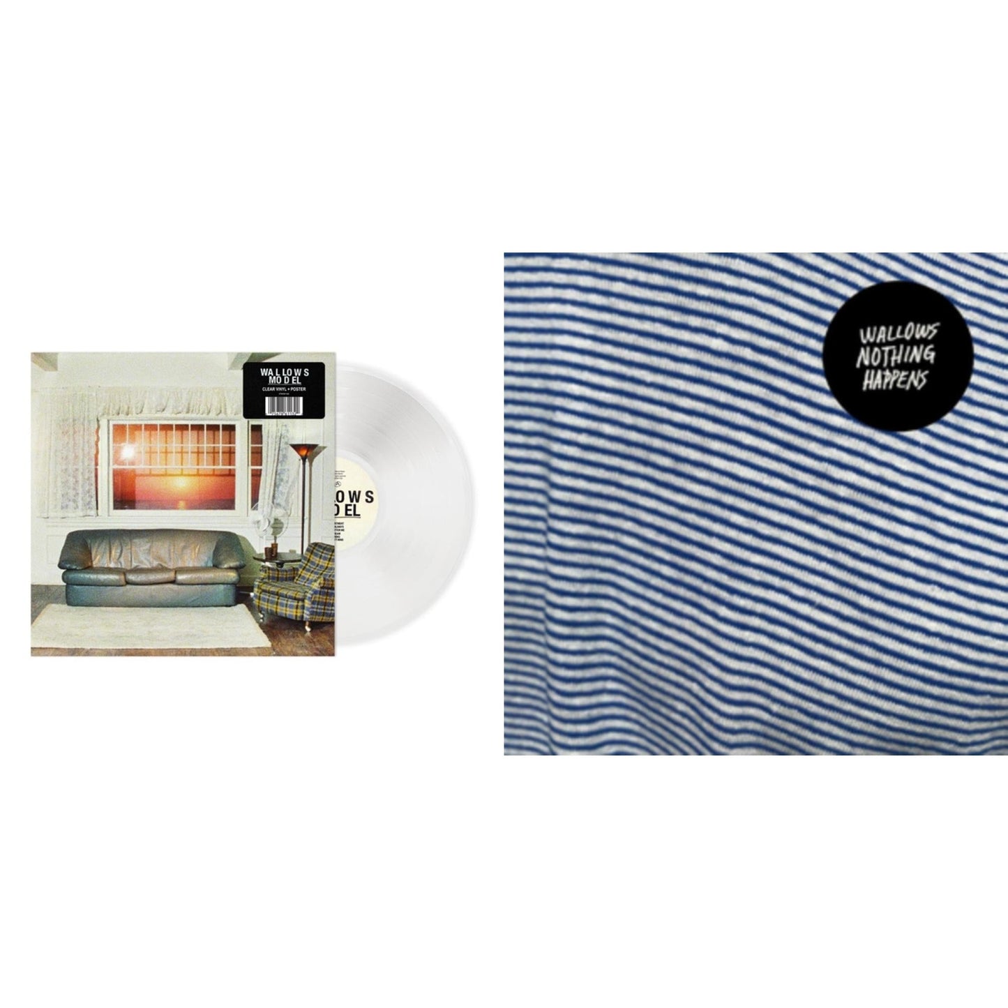 Model (Clear LP Vinyl) & Nothing Happens (LP/Dl Code)