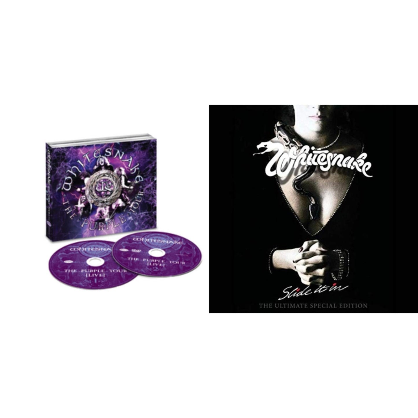 This is a 2 CD SKU bundle.
1.This CD is brand new.Format: CDMusic Style: Hard RockThis item's title is: Purple Tour (Live) (CD/DVD)Artist: WhitesnakeLabel: RHINO RECORDSBarcode: 603497864706Release Date: 1/19/2018
2.This CD is brand new.