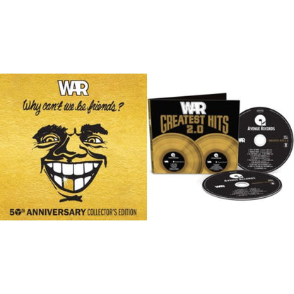Why Can't We Be Friends(3CD/50Th Anniversary/Collectors Edition) & Greatest Hits 2.0 (2CD)
