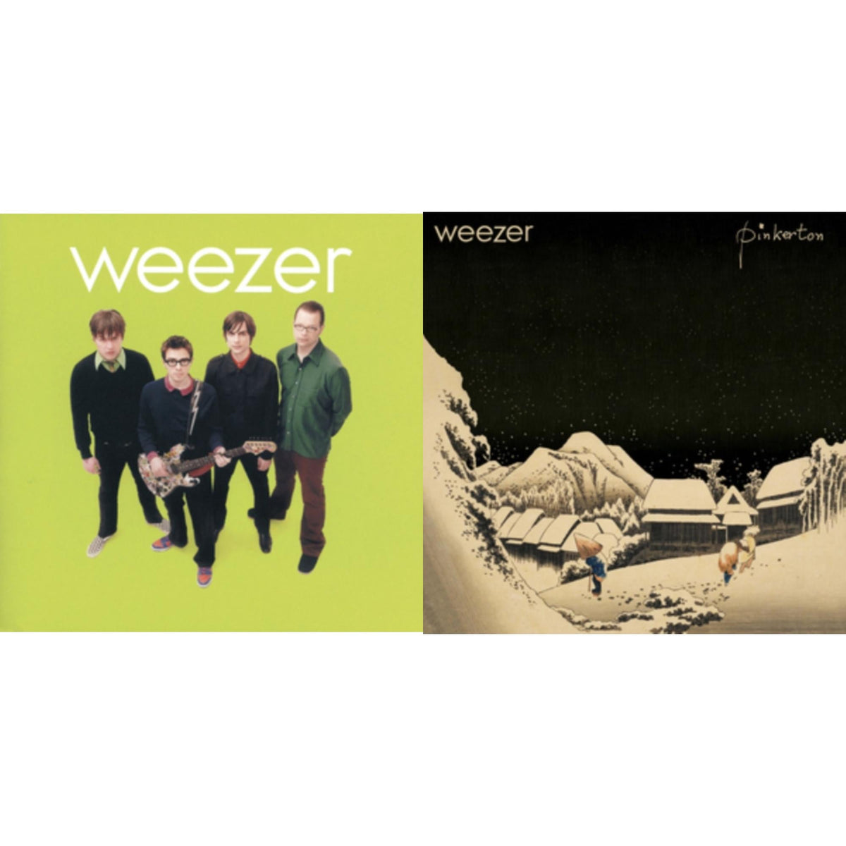 This is a 2 LP Vinyl SKU bundle.
1.This LP Vinyl is brand new.Format: LP VinylMusic Style: Alternative RockThis item's title is: PinkertonArtist: WeezerLabel: Universal Music Group InternationalBarcode: 602547945419Release Date: 10/28/2016
2.This LP Vinyl is brand new.