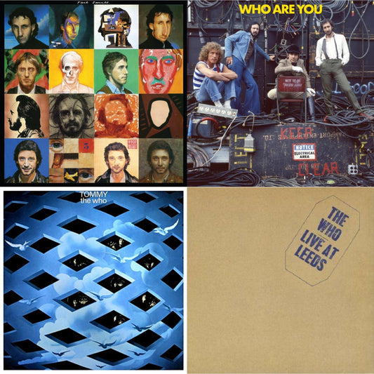 Face Dances (2LP/Color Vinyl) & Who Are You (Half-Speed) & Tommy & Live At Leeds