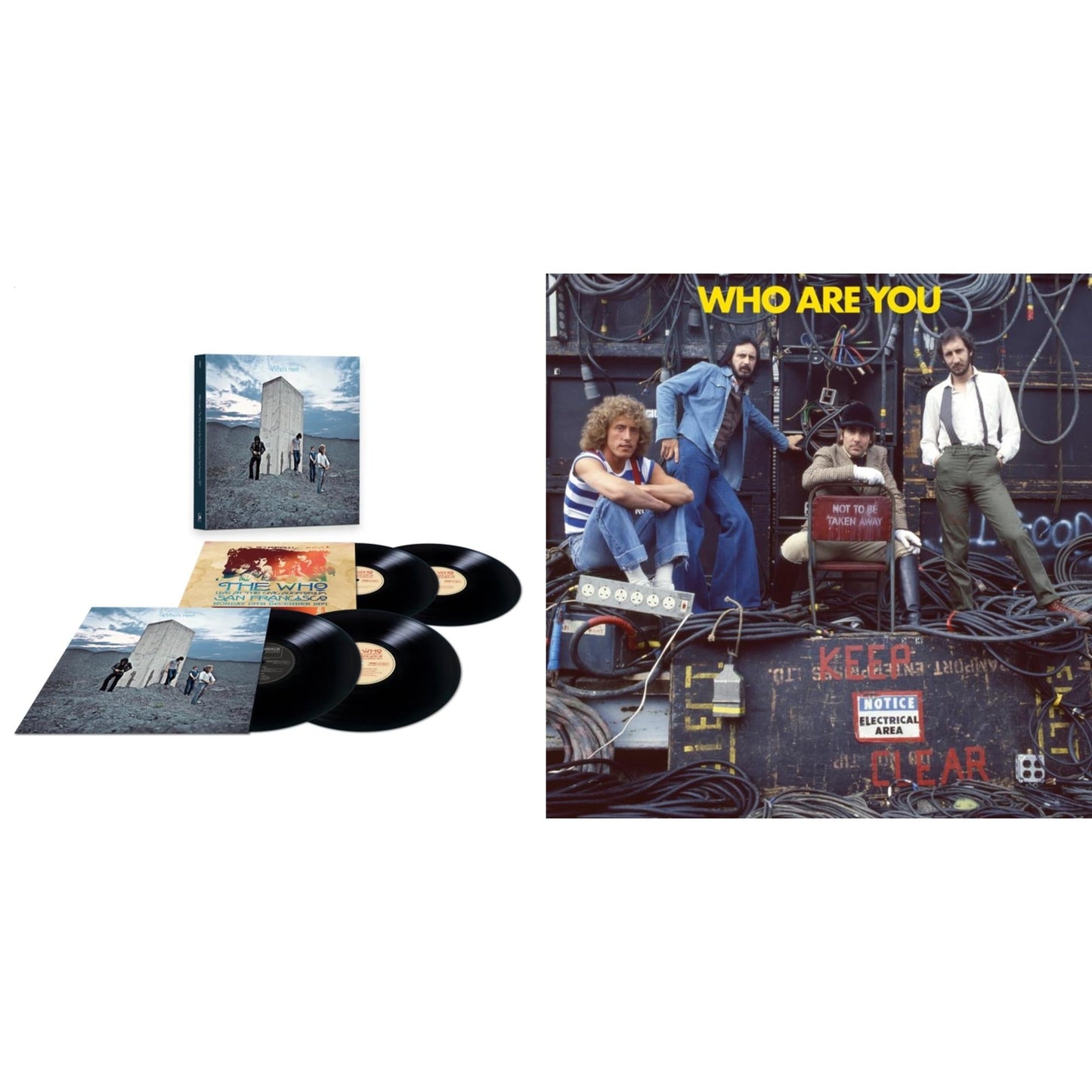 Who's Next/San Francisco 1971 (4LP) & Who Are You (Half-Speed)
