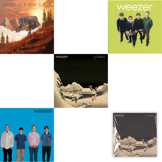 Everything Will Be Alright In The End & Weezer (Blue Album) & Pinkerton & Weezer (Green Album) & Weezer (Red Album)