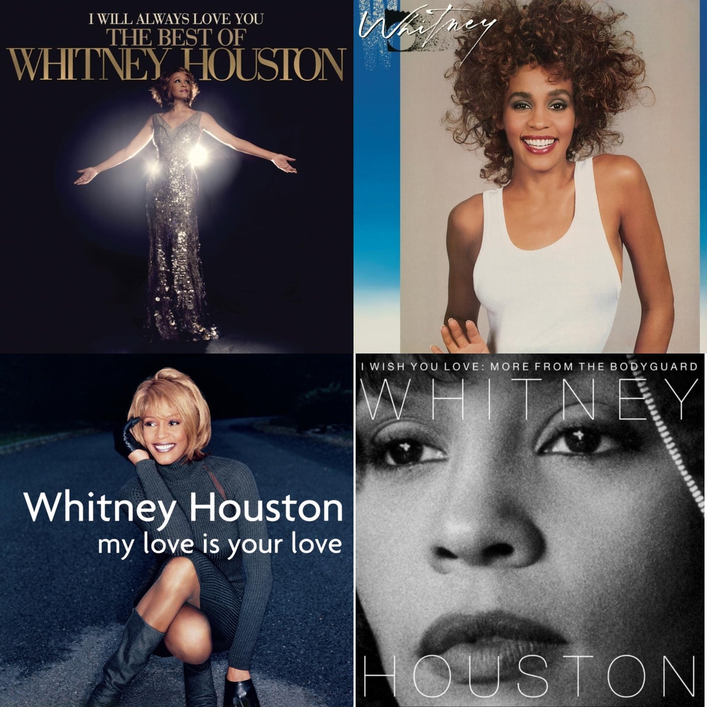 I Will Always Love You: The Best Of Whitney Houston (2LP) & Whitney & My Love Is Your Love & I Wish You Love: More From The Bodyguard (150G/Purple LP Vinyl)