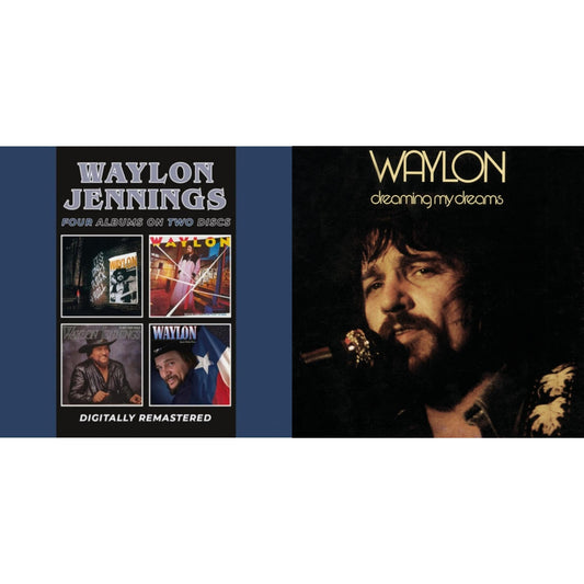 This is a 2 CD SKU bundle.
1.This CD is brand new.Format: CDMusic Style: CountryThis item's title is: It's Only Rock & Roll / Never Could Toe The Mark / Turn The Page / Sweet Mother TexasArtist: Waylon JenningsBarcode: 5017261214546Release Date: 7/16/2021
2.This CD is brand new.