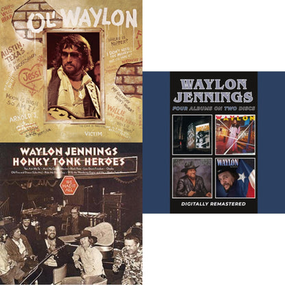 This is a 3 CD SKU bundle.
1.This CD is brand new.Format: CDMusic Style: Folk RockThis item's title is: Ol WaylonArtist: Waylon JenningsLabel: SONY SPECIAL MARKETINGBarcode: 886974986621Release Date: 2/22/2009
2.This CD is brand new.