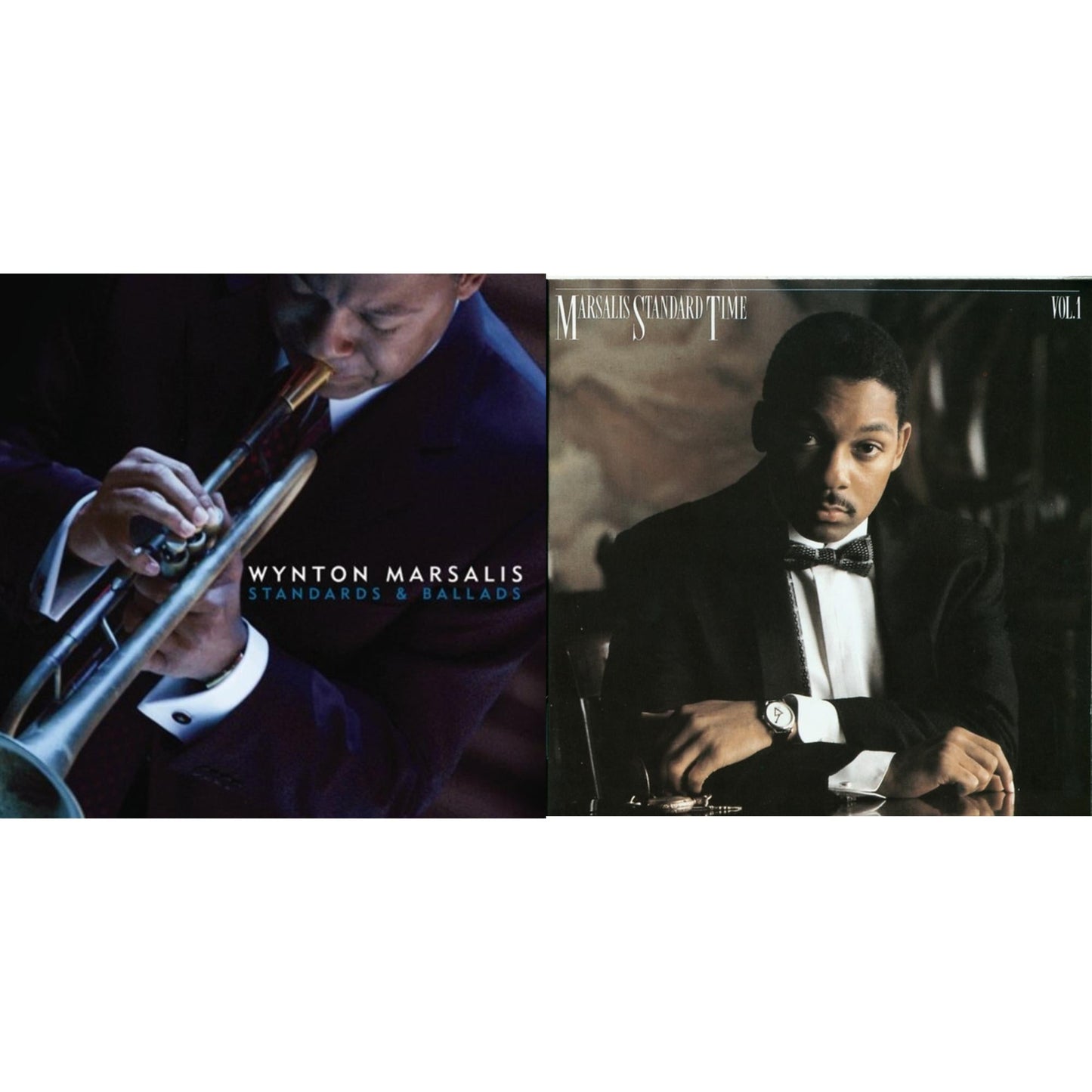 This is a 2 CD SKU bundle.
1.This CD is brand new.Format: CDMusic Style: NoiseThis item's title is: StandardsArtist: Wynton MarsalisBarcode: 886971042825Release Date: 1/22/2008
2.This CD is brand new.Format: CDThis item's title is: Standard Time Vol.